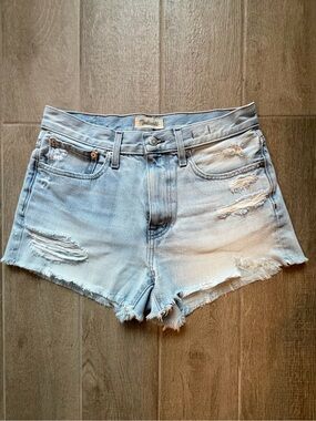 Madewell Relaxed Denim Shorts Size 26